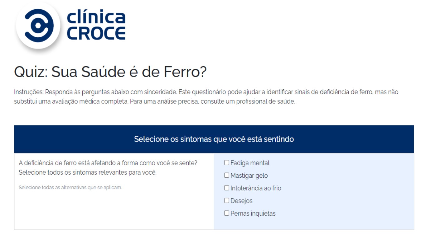 Saúde de ferro? Veja o que a falta de ferro no sangue pode causar!